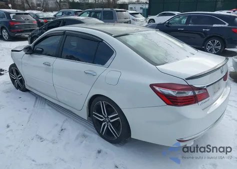 2016 Honda Accord Sport z USA, uszkodzony, nr VIN 1HGCR2F69GA015838